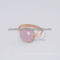 Semi Precious Rings Gemstone Jewelry Wholesale Rose Gold Gemstone Rings